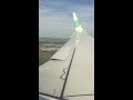 HARD landing Transavia B737-800 Rotterdam The Hague Airport [EHRD]