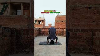 Learn Frog Stand To Handstand In 7 Steps! 🕒💪.#shorts #calisthenics @felxi_sahil.65