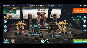 My war robots very big account, free (Authur and Ao Ming)