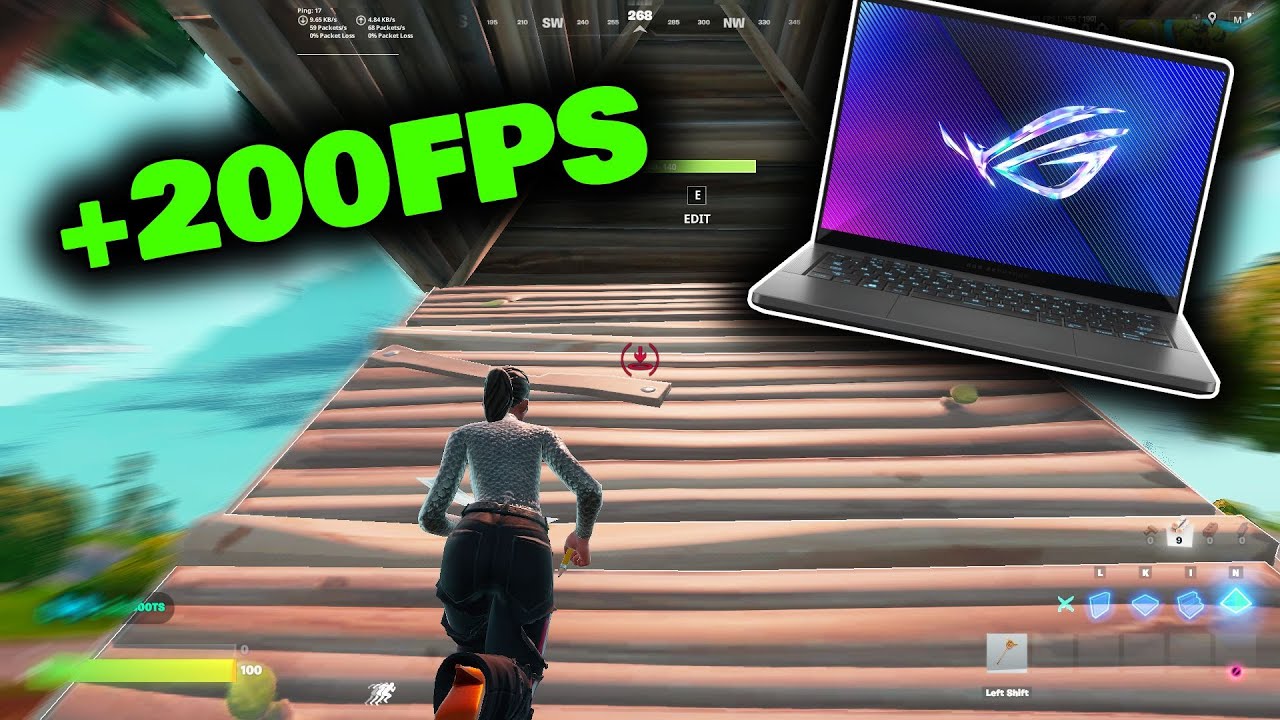 This Laptop Goes CRAZY on Fortnite (Asus G14)