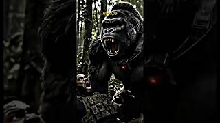 ​The Jungle Mission Gone Wrong! 😱🔥 #shorts #viral #military #action #jungle #gorilla