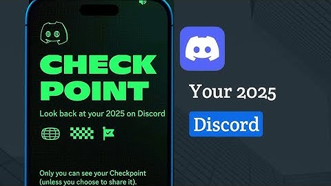 How To See Your discord Recap 2025 | Discord Checkpoint 