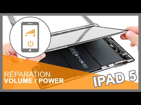 Nappe bouton power mute volume iPad Air