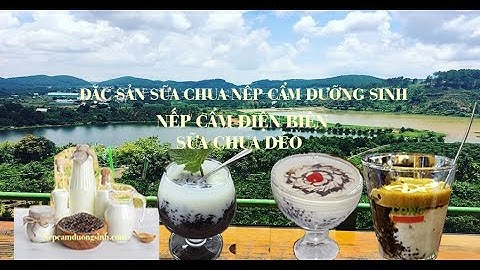 Hướng dẫn cách làm Sữa chua nếp cẩm từ cơm rượu nếp cẩm