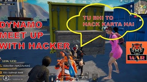 Dynamo meet up With Hackers | Pubg mobile