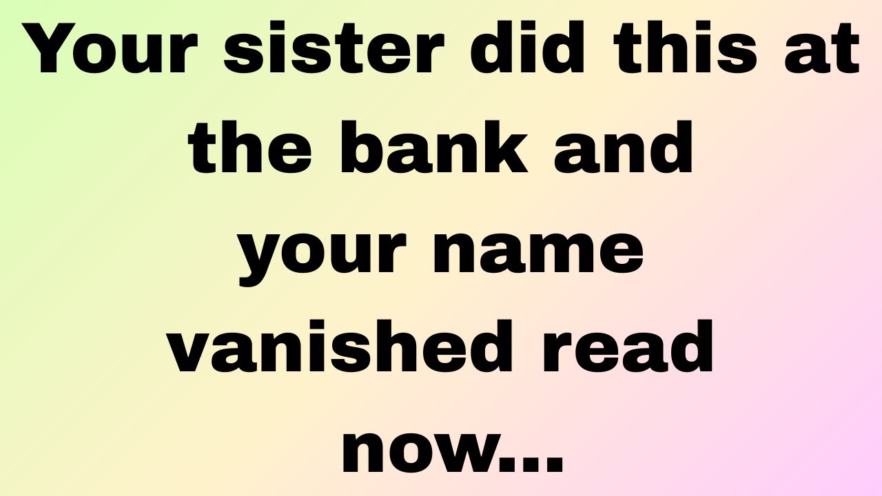 🔴✝️Бог говорит | Твоя сестра сделала это в банке, и твое имя... | Послание Бога сегодня | Послани...