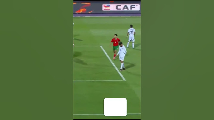 هدف #المنتخب_المغربي على منتخب مصر 1 ـ 0