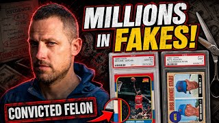 MILLIONS of dollars in PSA card counterfeits! And one man responsible!