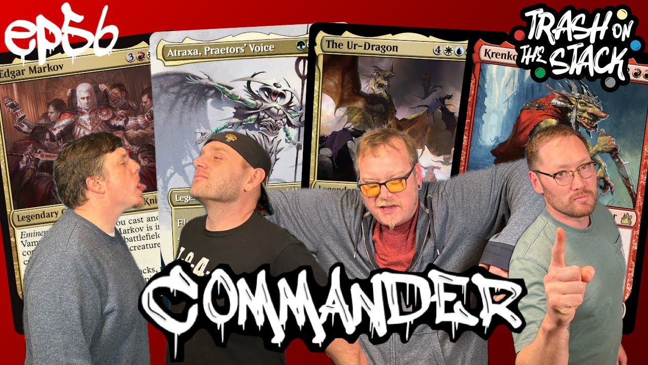 Atraxa v  Edgar v  Ur Dragon v  Krenko | Magic: The Gathering Commander EDH ep56