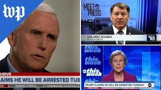 Pence, lawmakers react to Trump’s call for protests