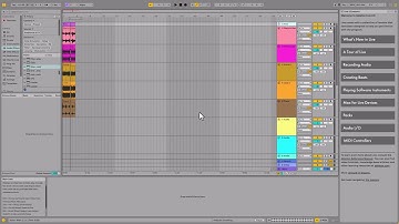 Ableton Accessibility Live Arrangement View