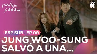 [ESP.SUB] Jung Woo-sung salvó a una mujer de un pervertido | Padam Padam EP09 | VISTA_K