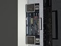 vintage National Panasonic RX-CW25 component system boombox 5-band equalizer double CASSETTE#
