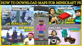 CARA PASANG MAP MINECRAFT PE ANDROID TERBARU 2021 MUDAH & CEPAT - TUTORIAL LENGKAP MCPE - 💯% WORK !