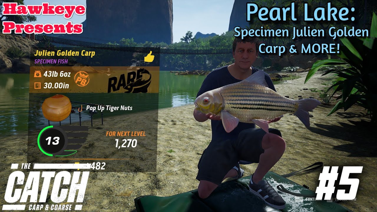 THE CATCH: Carp and Coarse - Pearl Lake - Specimen Julien Golden Carp &  MORE! 