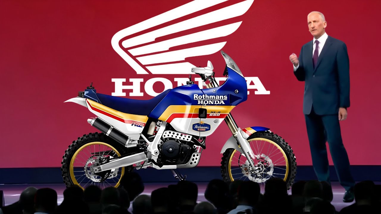 2026 NEW HONDA NX R650 ROTHMANS REVEALED!! RALLY HERITAGE MEETS