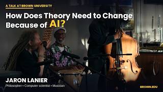 Jaron Lanier at Brown University 4.23.26 - "How Does Theory Need to Change Because of AI"