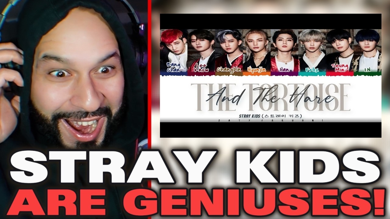 Рэпер реагирует на текст песни Stray Kids «Черепаха и заяц» (토끼와 거북이) [с цветовой кодировкой] | Р...
