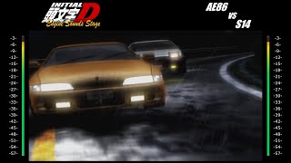 Initial D Engine Sounds Stage - AE86 vs S14