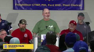Daimler Truck Record Contract Rally Live From Uaw Local 3520 On 42724