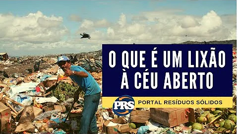 Qual o problemas do lixão a céu aberto?