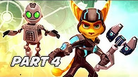 The Main Menu: Ratchet and Clank Walkthrough Gameplay Part 4 - New Suit (2016 PS4)