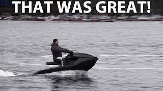 Taiga Orca P2 electric jetski test in Oslo
