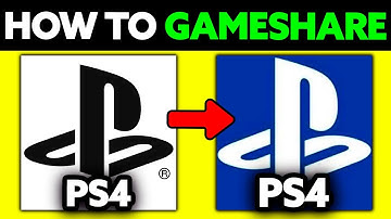 How To Gameshare From PS4 to PS4 (2025) - Step by Step