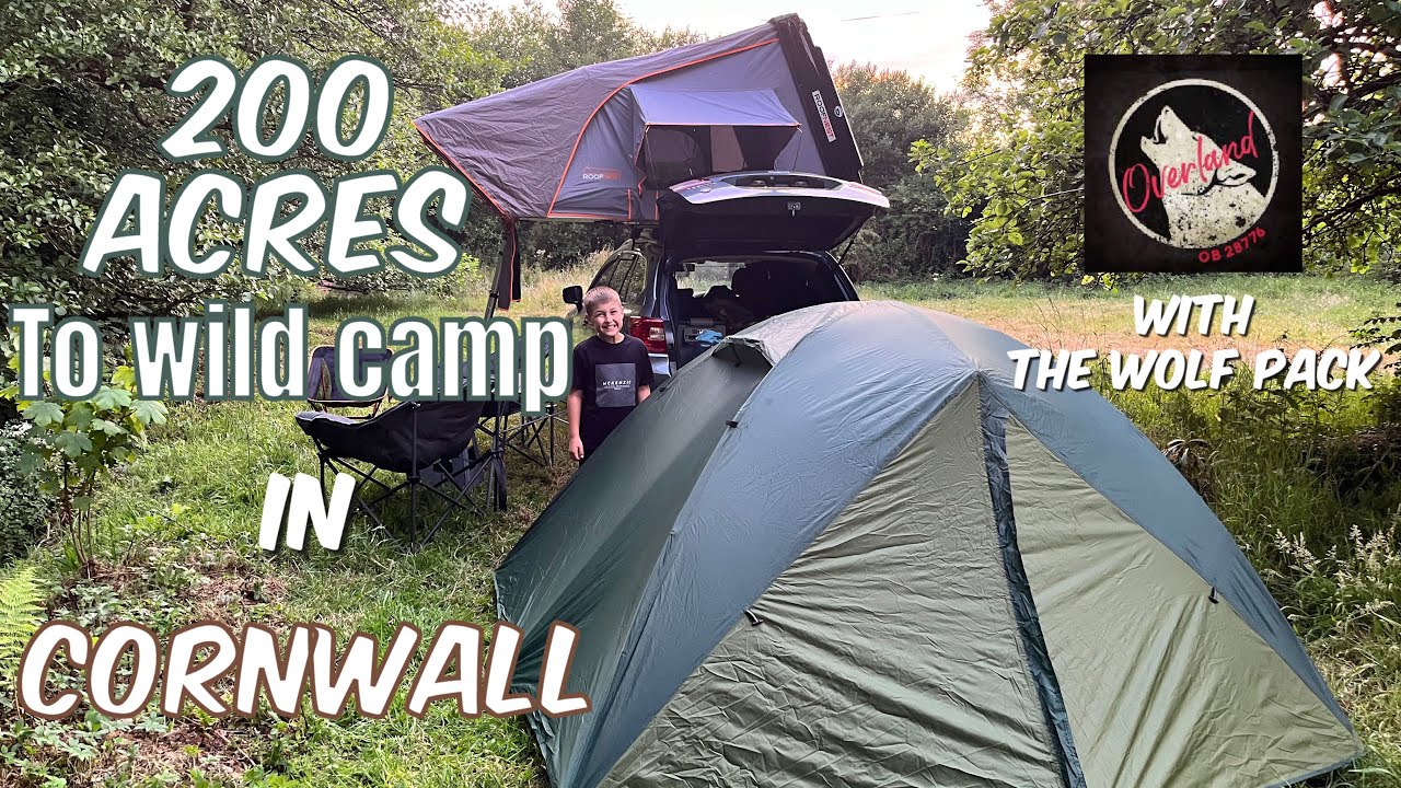 Bush Farm WILD CAMPING in CORNWALL