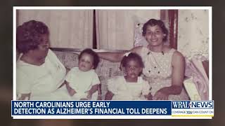 North Carolinians urge early detection as Alzheimer's financial toll deepens