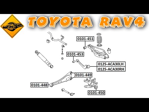 RAV 4 замена сайленблоков