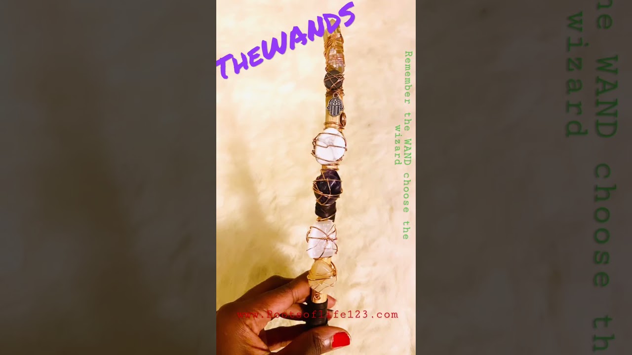 TheWANDS|Powerful Handmade Energy Conductor Wands| only at TheEyeC Metaphysical Shop 👁