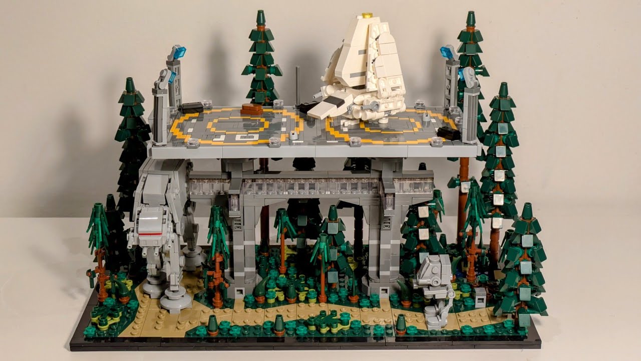 I built Modbrix set 107475: Imperial Arrival on the Forest Moon (Star ...