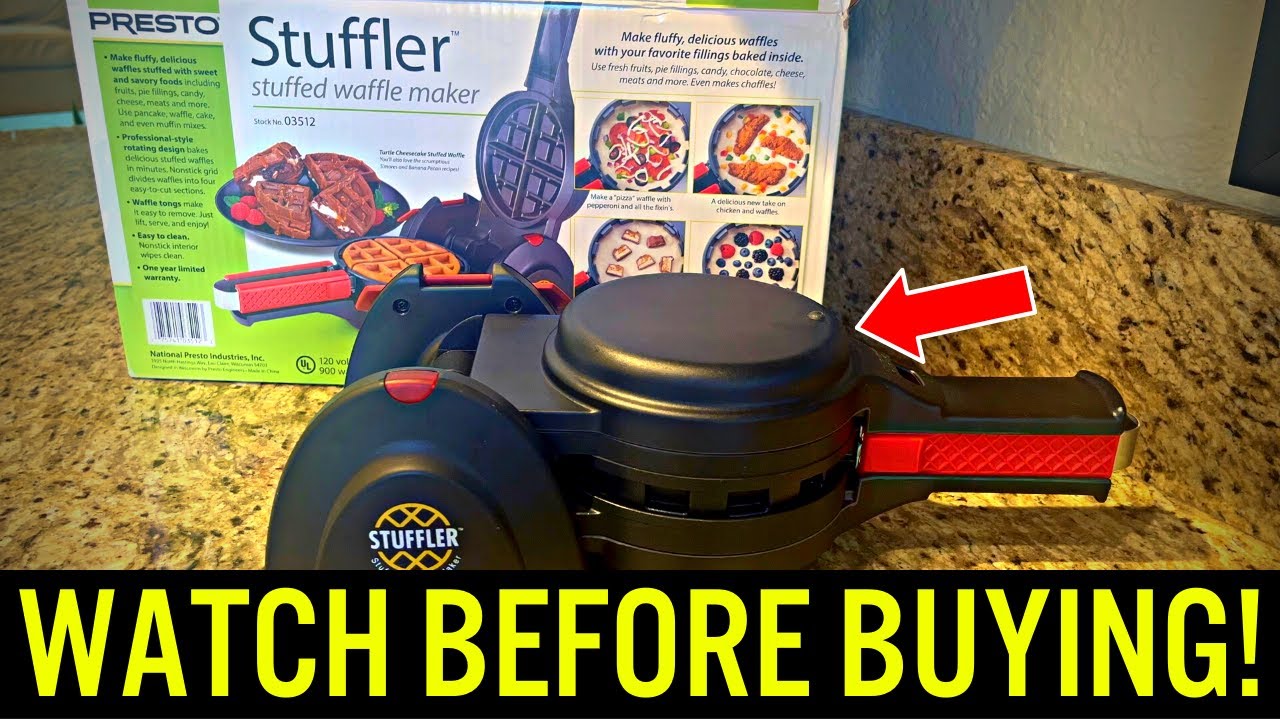 Presto Brand Stuffler Stuffed Waffle Maker, Belgian, Large REVIEW 