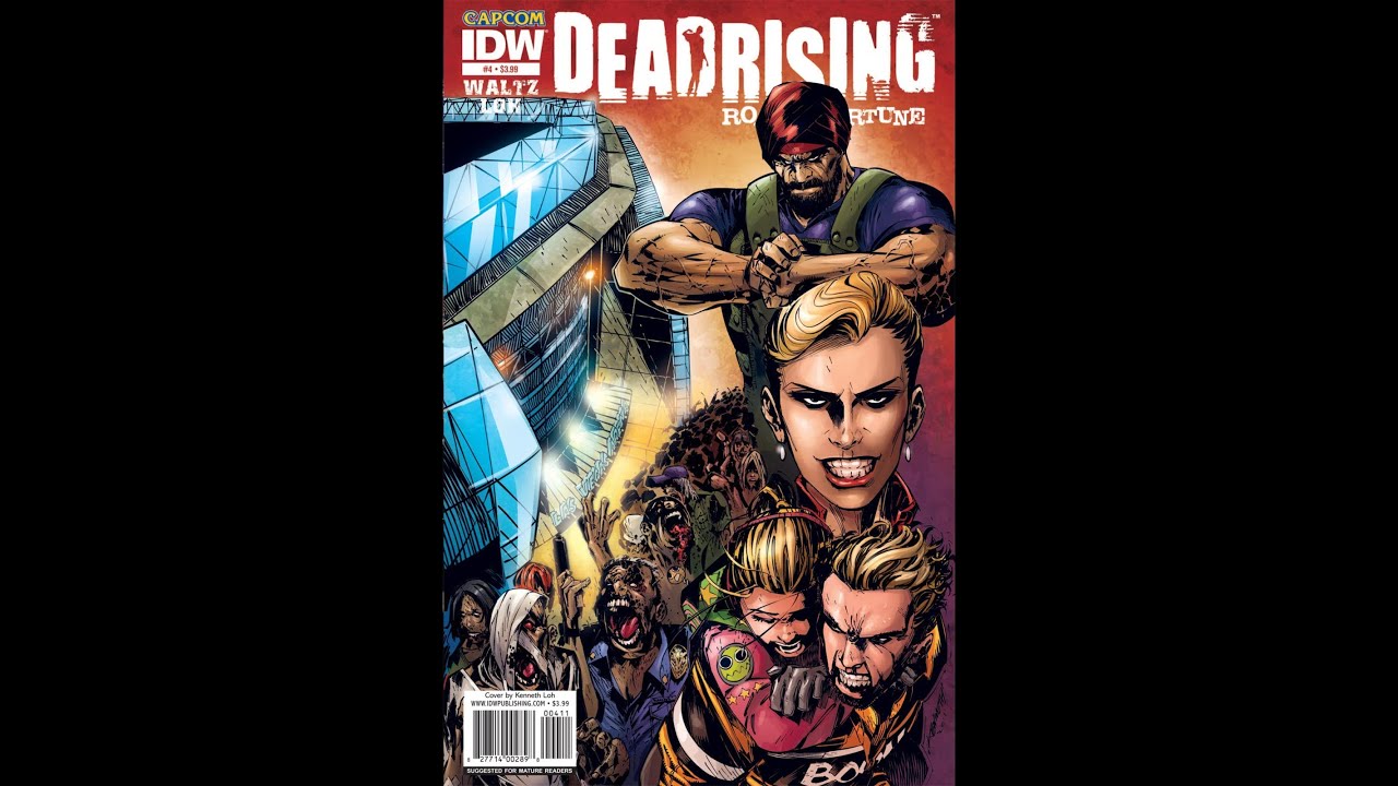 Issue #4 Dead Rising 2 Road to Fortune Comic Frank West Chuck
