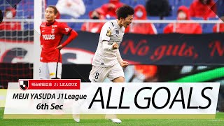 Ｊ１第6節の全ゴールまとめ！ALL GOALS:明治安田生命Ｊ１第6節