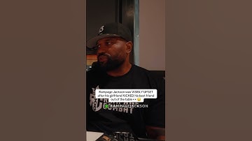 Rampage Jackson was VISIBLY UPSET after his girlfriend did this 😯 #rampagejackson #ufc