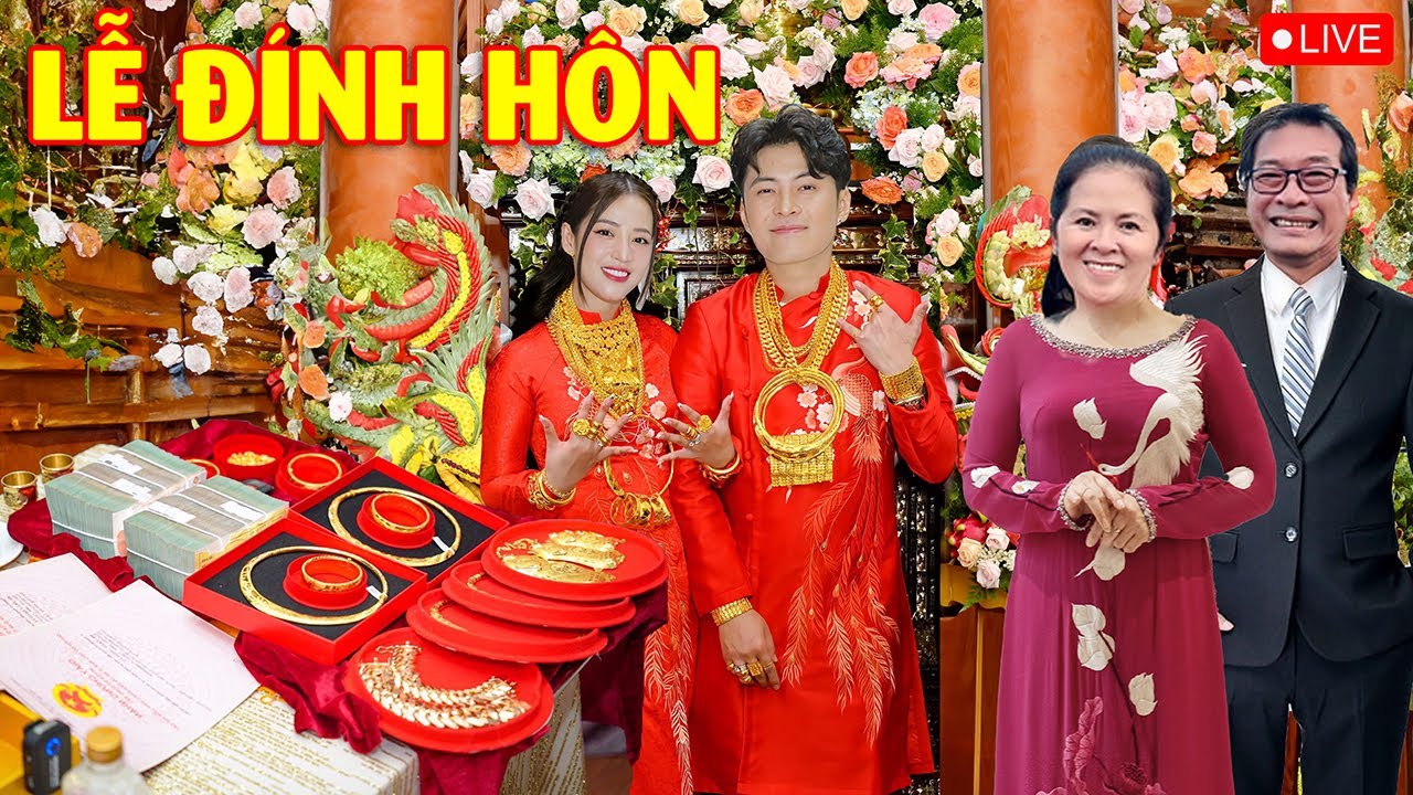 🔴TRỰC TIẾP: Lễ Đính Hôn của Puka - Gin Tuấn Kiệt - YouTube