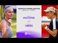 Petra kvitova vs donna vekic  2023 berlin final  wta match highlights