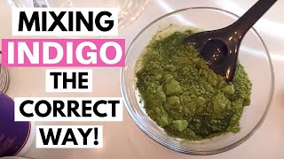 Indigo for Hair: How to Properly Mix Indigo from a Natural Hair Coloring Expert