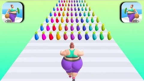Fat 2 Fit in Max Levels Gameplay iOS,Android New Update All Trailer Walkthrough Mobile Game HRSOCVZL