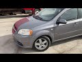 Lot 49 2007 Chevrolet Aveo LS Car 