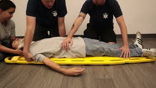 Supine Spinal Immobilization Protecting The Spine In Trauma