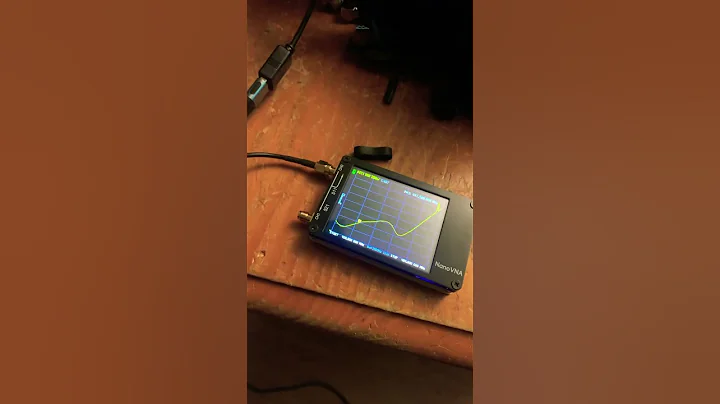 Nano VNA Normal or a Dud? #hamradio #nanovna #swrmeasurement