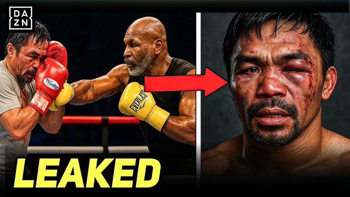 Manny Pacquiao LEAKED TRAINING Session with Mike Tyson Ahead of His Fight with Mario Barrios at 46!