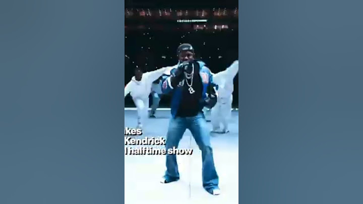 Kendrick Lamar brings out Serena Williams, another dig at Drake, for Super Bowl (#1)