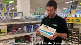 Verbandtrommel Type B M Safe Wandhouder - Btn De Haas