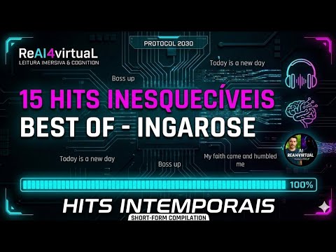 15 HITS INESQUECÍVEIS 💎 Best Of IngaRose (ReAI4virtuaL Edit) 🎧