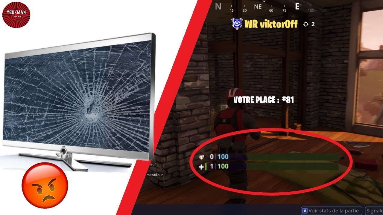 10 choses qui vont te faire supprimer fortnite - voir les stats fortnite