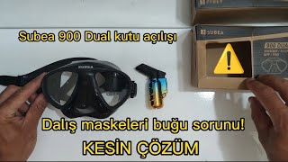 Dalış Maskeleri Buğu Sorunu Subea 900 Dual Kutu Açılış